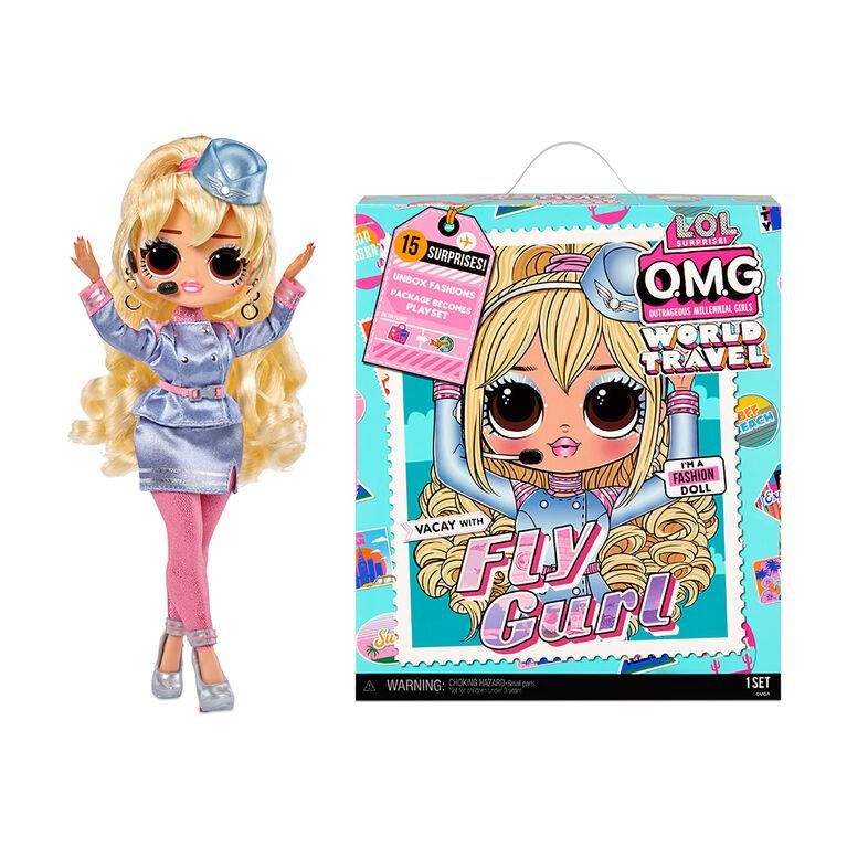 LOL SURPRISE OMG WORLD TRAVEL FLY GUR