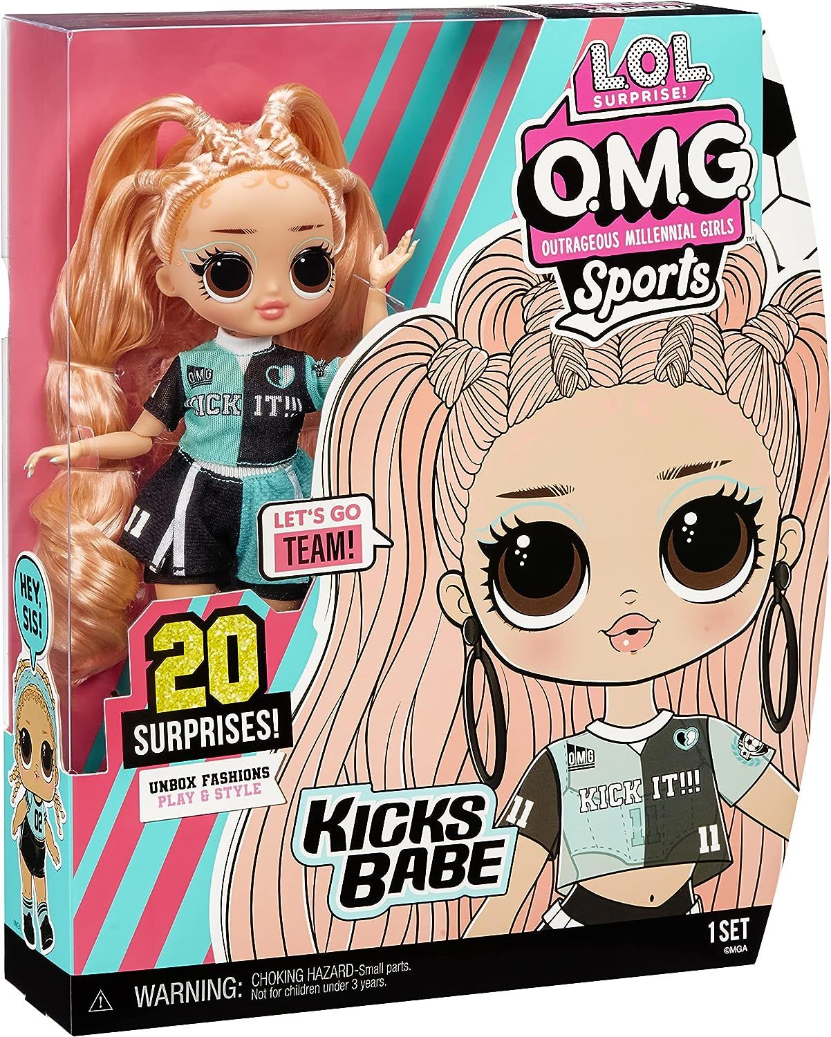 L.O.L. SURPRISE OMG SPORTS KICKS BABE