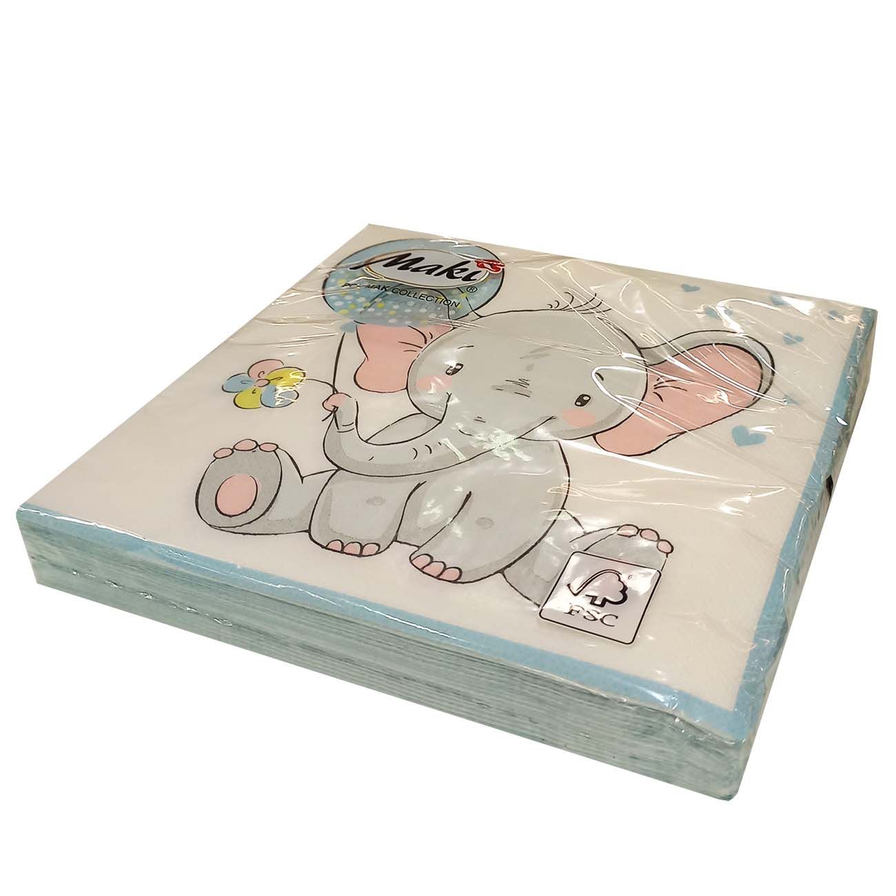 SERVILLETA ELEFANTE NIÑO