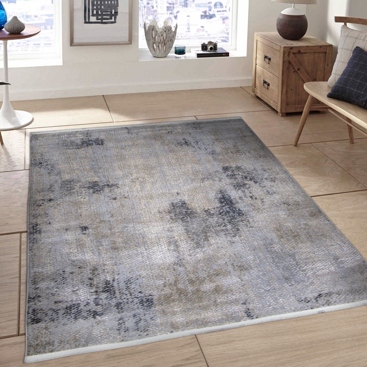 ALFOMBRA BOREGO 2100 L.BLUE 140X200