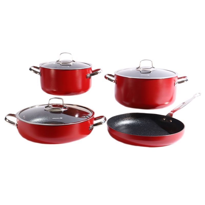 ZETA LAU. 7 PCS COOKWARE SET A1877