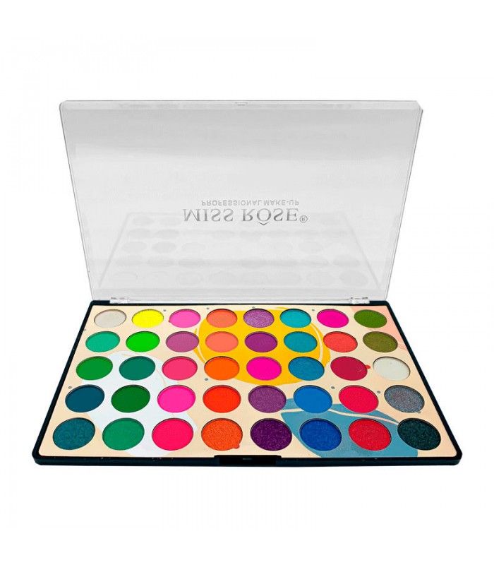 PALETA DE SOMBRAS MISS ROSE 40 COLORES 067M1