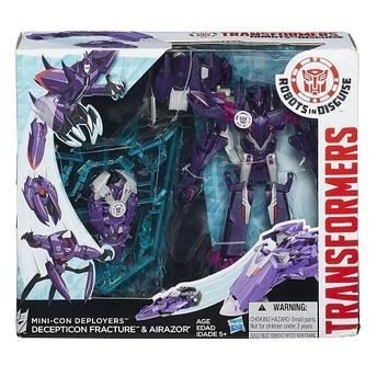 TRANSFORMERS HASBRO RID MINI FRACTURE  &amp; AIRAZOR 