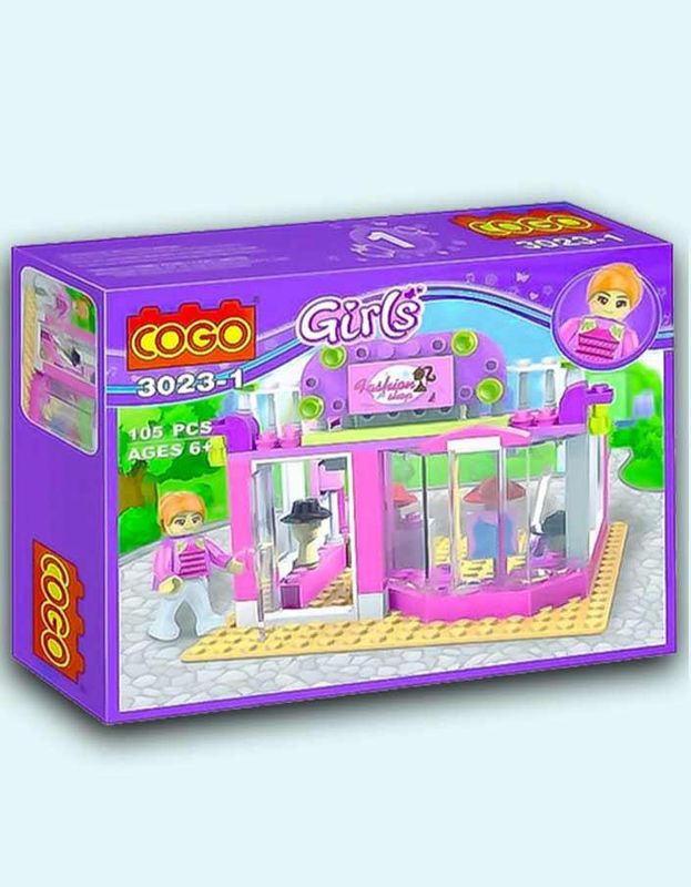 COGO GIRIS PETS FAMILY 244PCS EXHIBIDOR X8 99PCS 