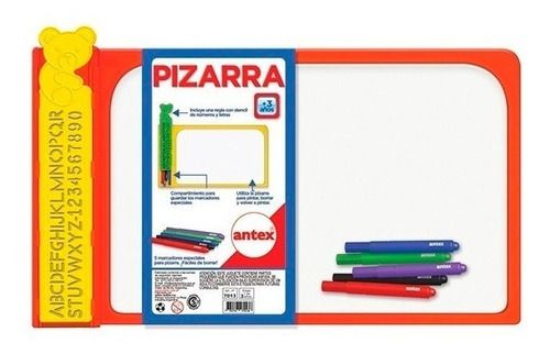 PIZARRA CON MARCADORES