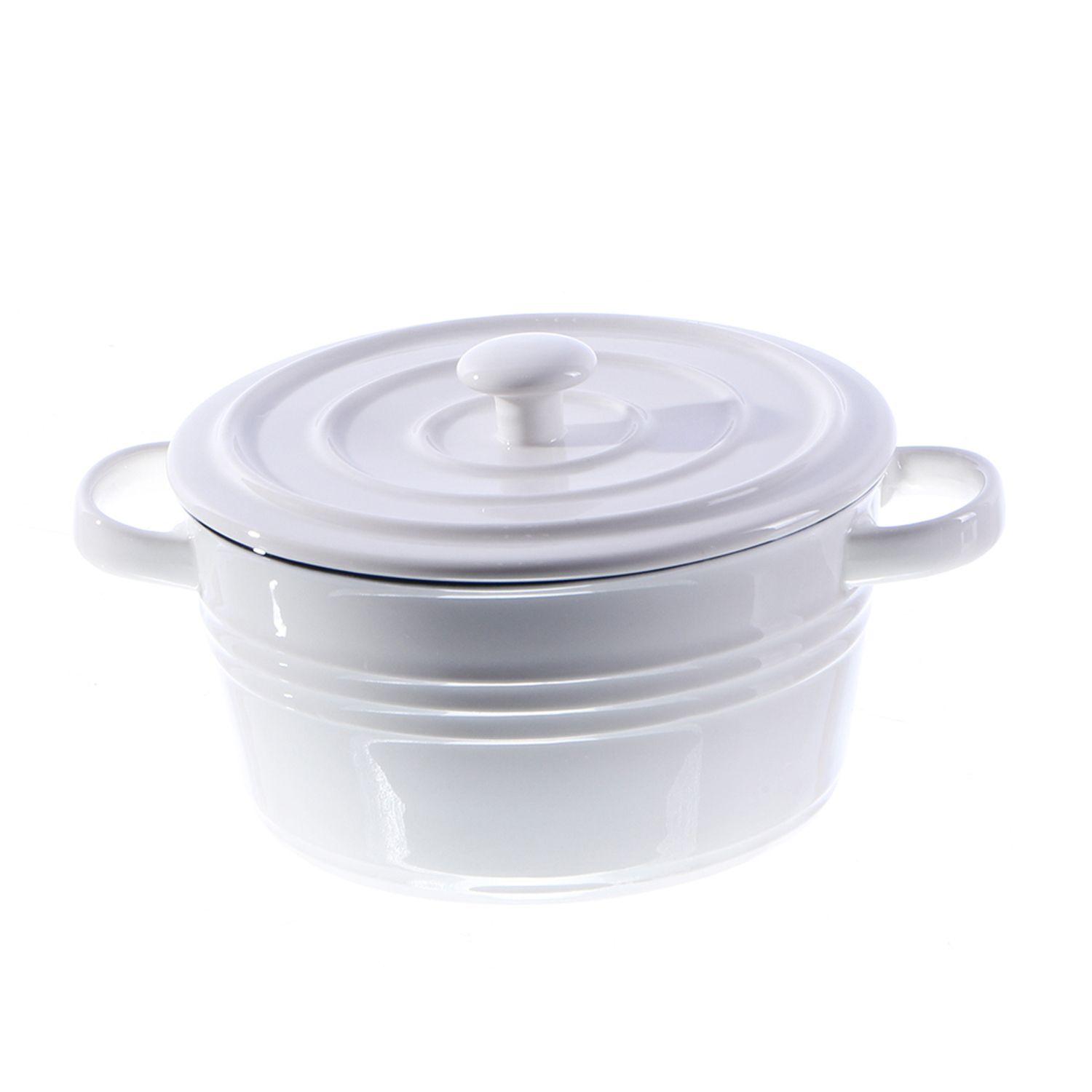MINI CACEROLA DE CERAMICA PARA MICROONDAS 900ML