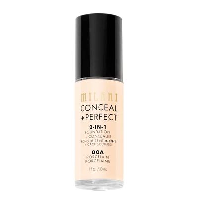 BASE MILANI 2EN1 30ML 00A PORCELAIN