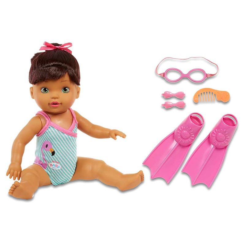 BABY BORN MOMY LOOK CAN SWIM BRUNETTE