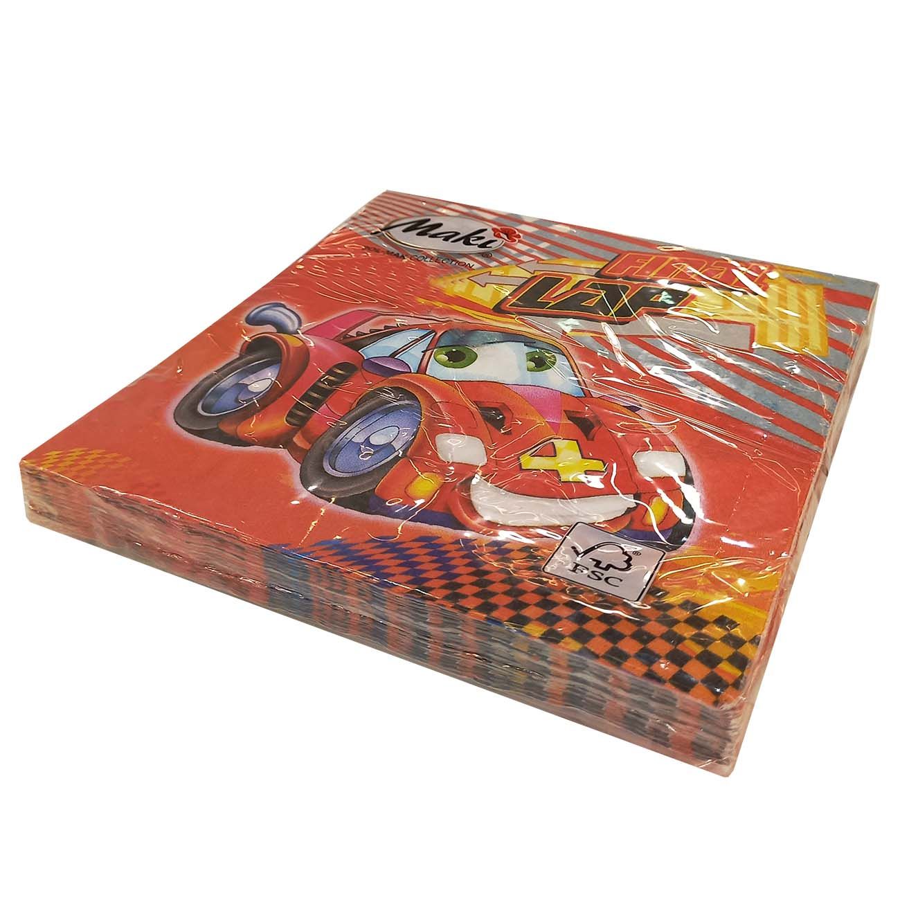 SERVILLETA MAKI CARS SLOG 0440 01