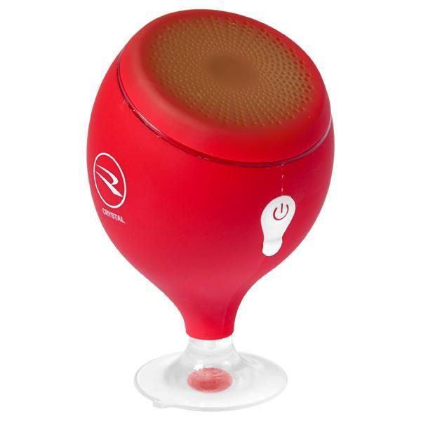SPEAKER ROADSTAR BLUETOOTH CRYSTAL MINI ROJO