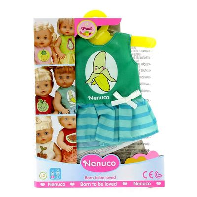 ROPA PARA MUÑECA NENUCO DE  BANANA