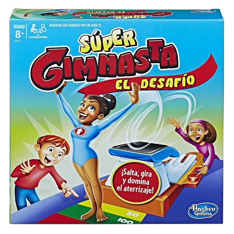 JUEGO DE SUPER GIMNASTA HASBRO FACE CANNON