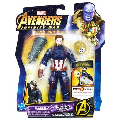MUÑECO HASBRO MARVEL AVENGERS CAPITAN AMERICA