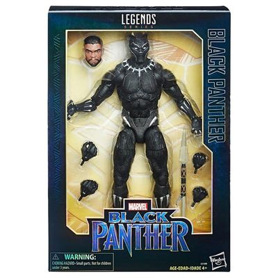 MUÑECO HASBRO MARVEL  AVENGERS LEGENDS PANTERA NEGRA
