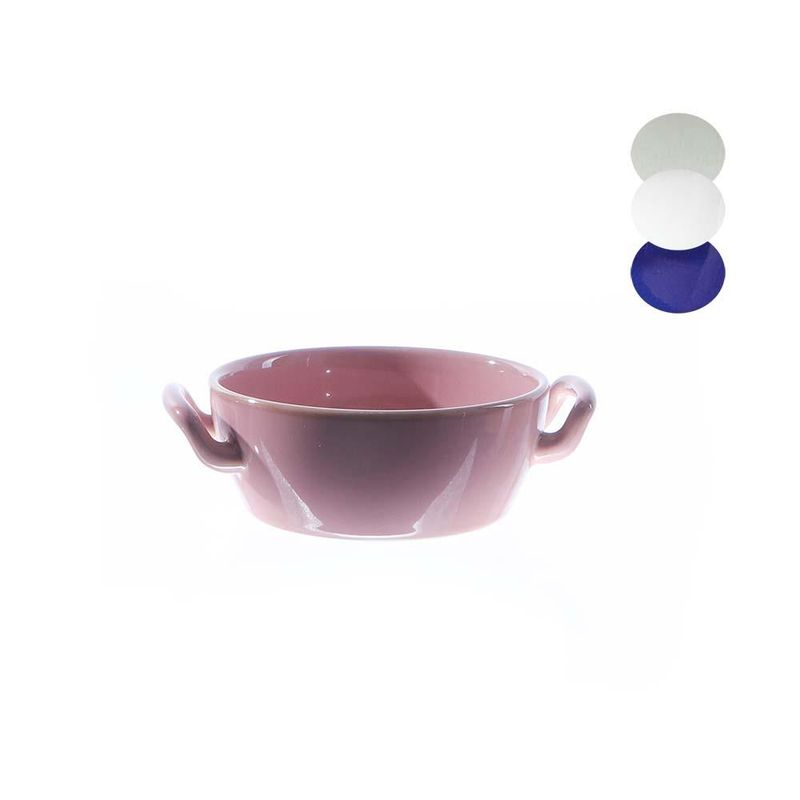 BOWL DE CERAMICA COLORIDO C/ASAS