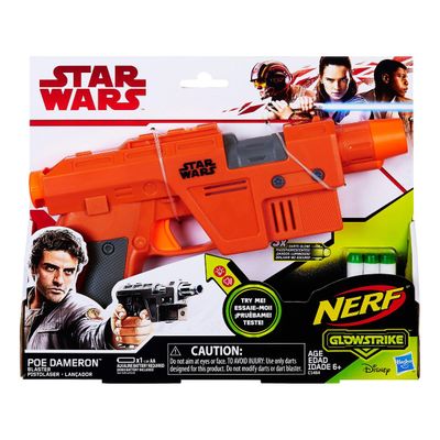 PISTOLA DE DARDOS HASBRO NERF STAR WARS POE DAMERON
