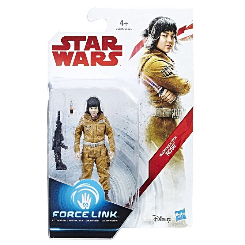 MUÑECO STAR WARS E8 ROSE FORCE