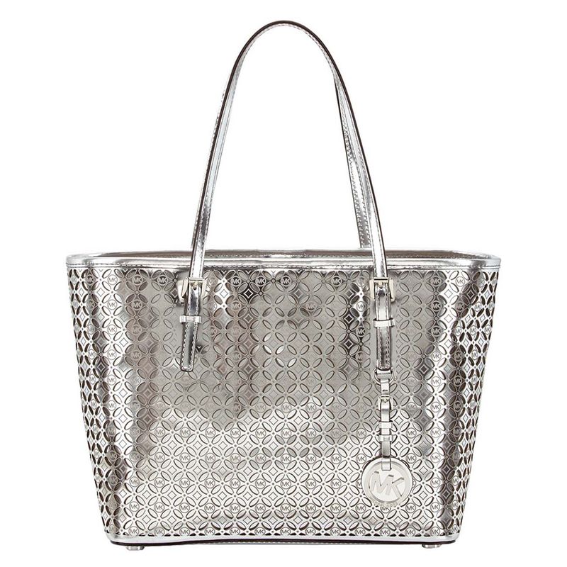 BOLSA MICHAEL KORS SILVER