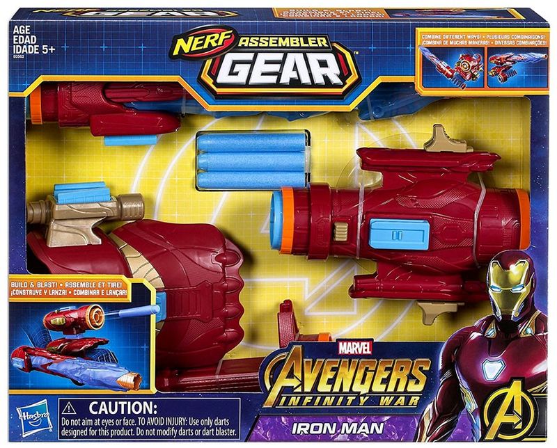 NERF MARVEL AVENGERS ASSEMBLER GEAR IRON MAN