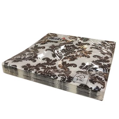 SERVILLETA MAKI BLANCO Y NEGRO   SLOG001809