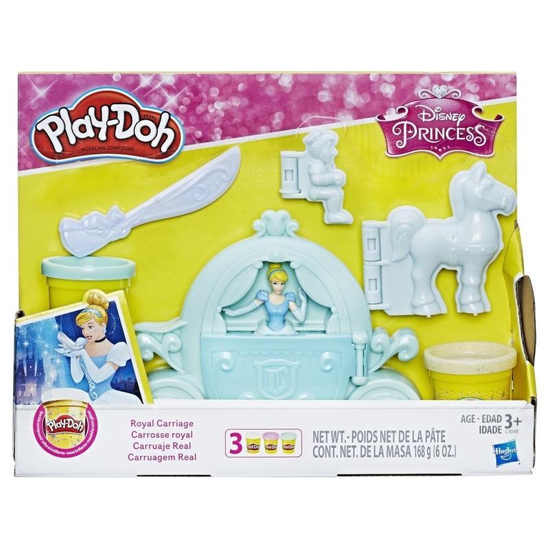 MASA PARA MOLDEAR HASBRO PLAY DOH DISNEY PRINC CARRUAGEM CIND