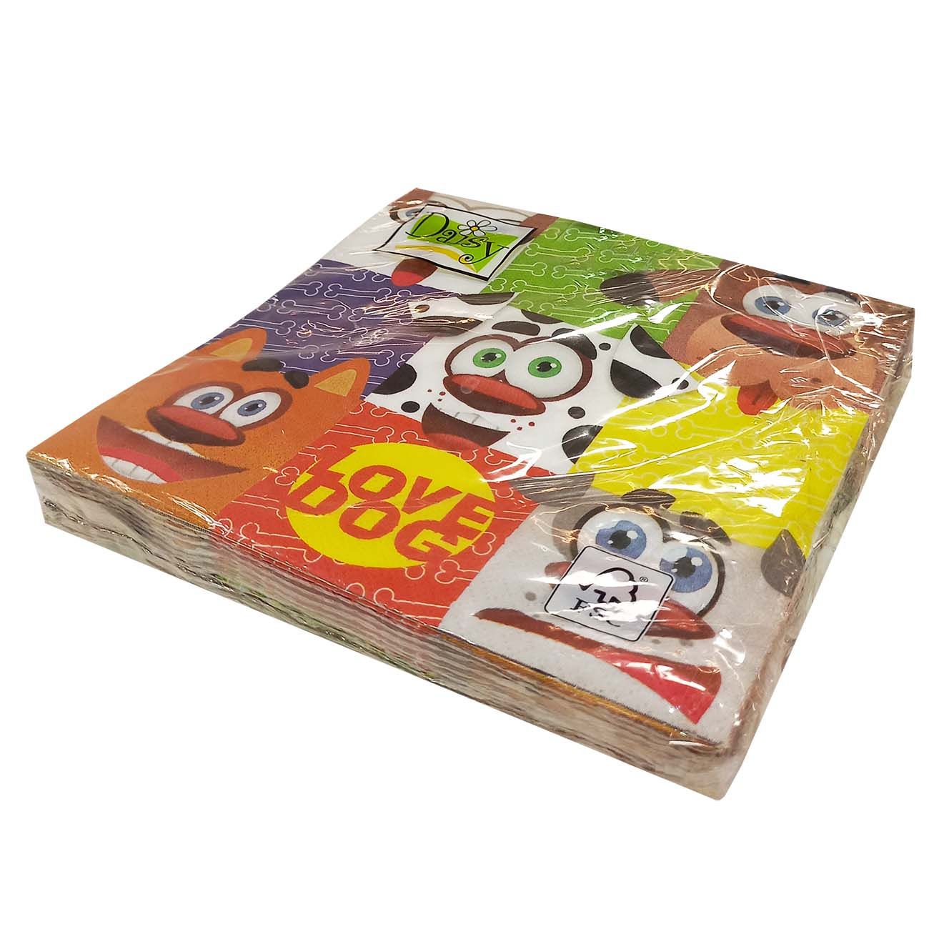 SERVILLETA  DAISY SDOG022401