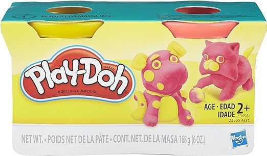 MASA PARA MOLDEAR  2 PACK NEON COLORS