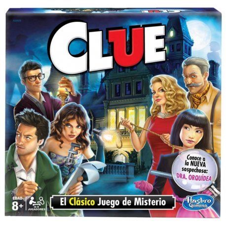JUEGO MESA DE MISTERIO HASBRO CLUE
