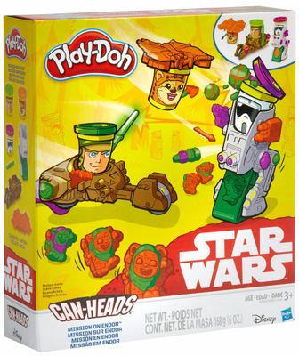 MASA PARA MOLDEAR HASBRO PLAY DOH STAR WARS MISSION ON ENDOR
