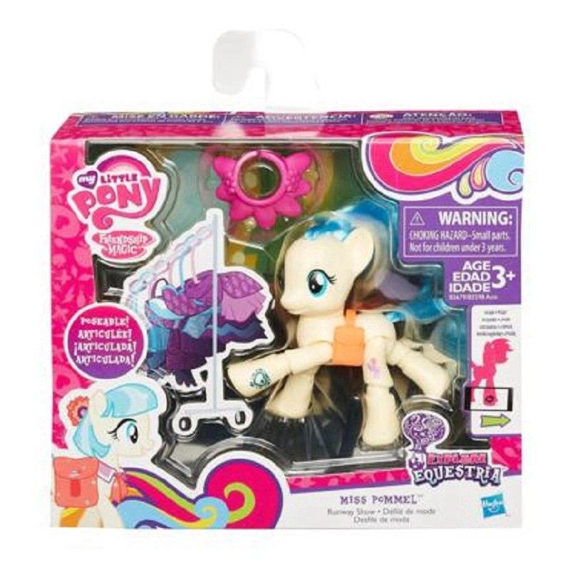 ANIMALITO HASBRO MLP PONY MISS POMMEL DESFILE DE MODAS