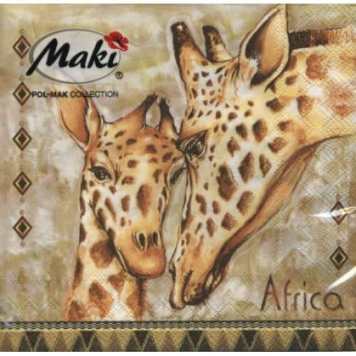SERVILLETA MAKI DISEÑO GIRAFA SLOG016001