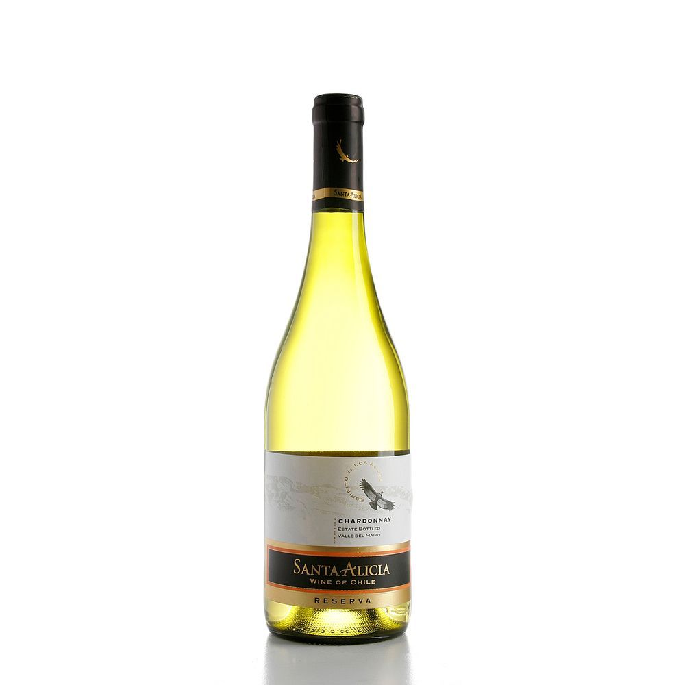 VINO SANTA ALICIA RESERVA CHARDONNAY 750ML