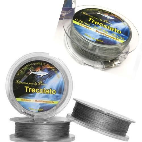 LINEA MULT. TRECCIATO 8 X 0.37MM 150M