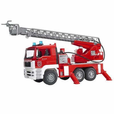 CAMION BOMBERO CON ESCALERA Y AGUA