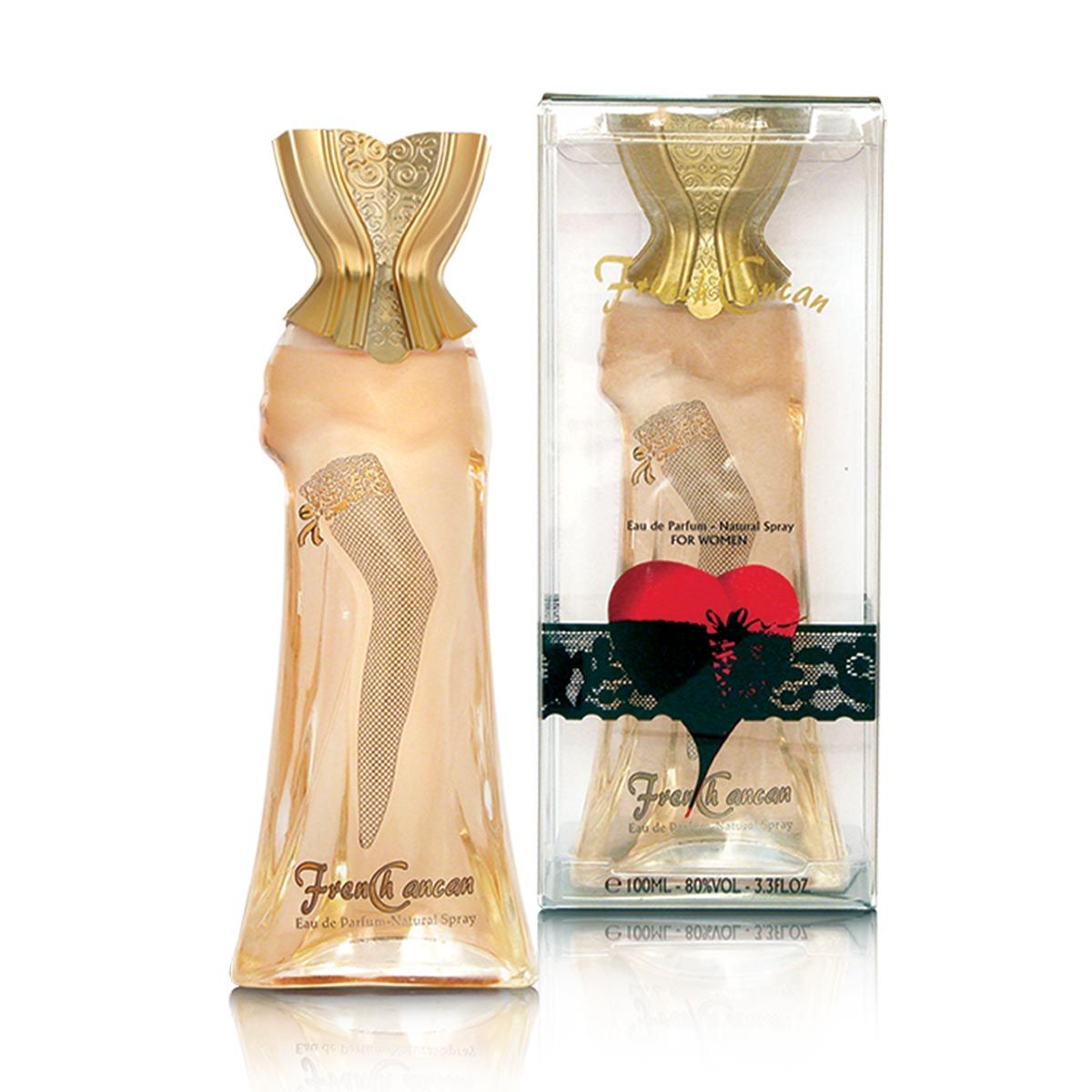 PERFUME FEMININO NEW BRAND FRENCH CAN CAN EDP 100ML