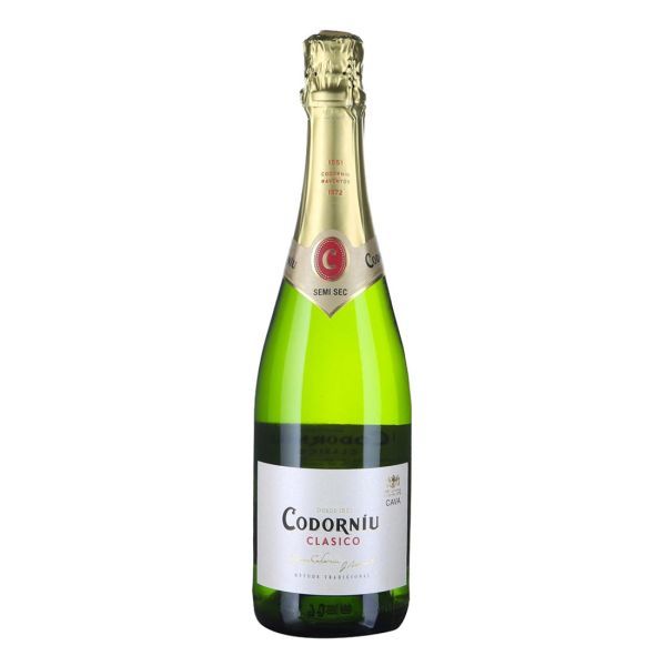 ESPUMANTE  CODORNIU CLASICO SEMI SECO 750ML