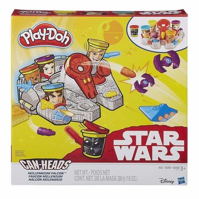 MASA PARA MOLDEAR HASBRO PLAY DOH STAR WARS MILLENIUM FALCON