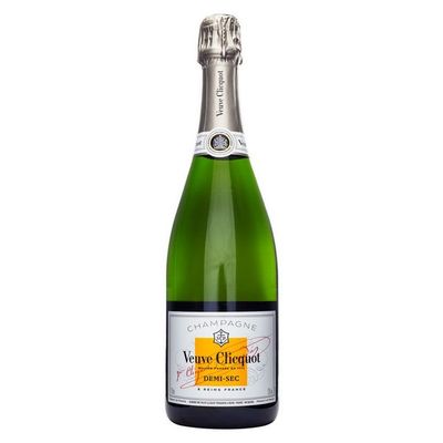 CHAMPAGNE VEUVE CLICQUOT DEMI-SEC 750ML