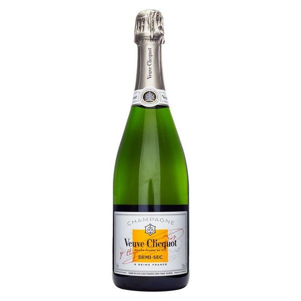 CHAMPAGNE VEUVE CLICQUOT DEMI-SEC 750ML