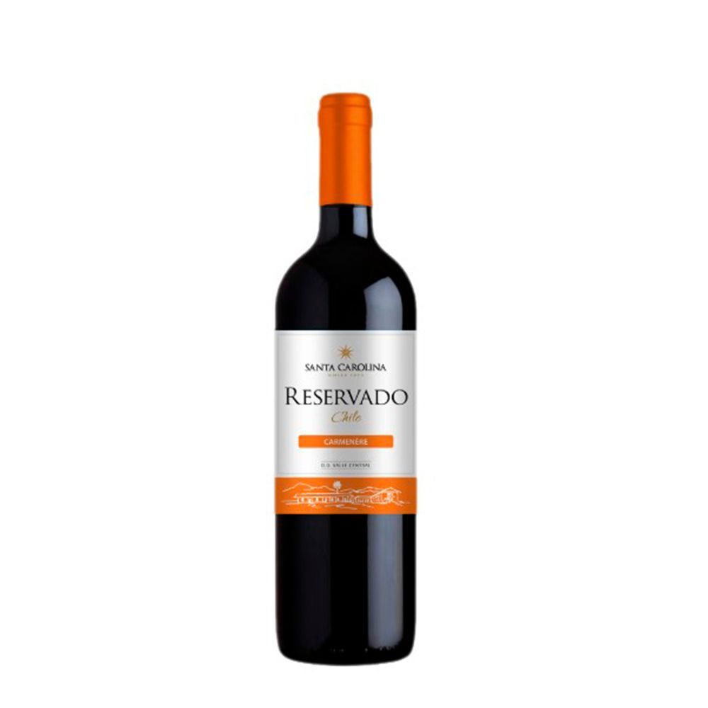 VINO SANTA CAROLINA RESERVADO CARMENERE 750ML