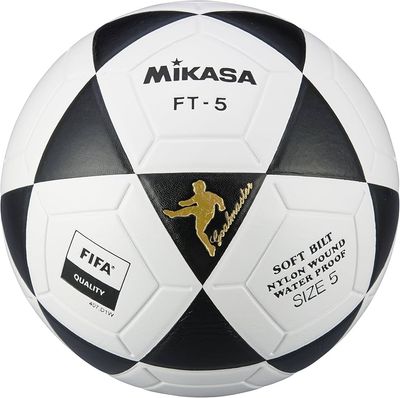 PELOTA DE FUTVOLEI MIKASA BLANCO CON NEGRO NR2