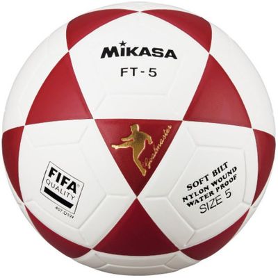 PELOTA DE FUTVOLEI MIKASA ROJO CON BLANCO NR6