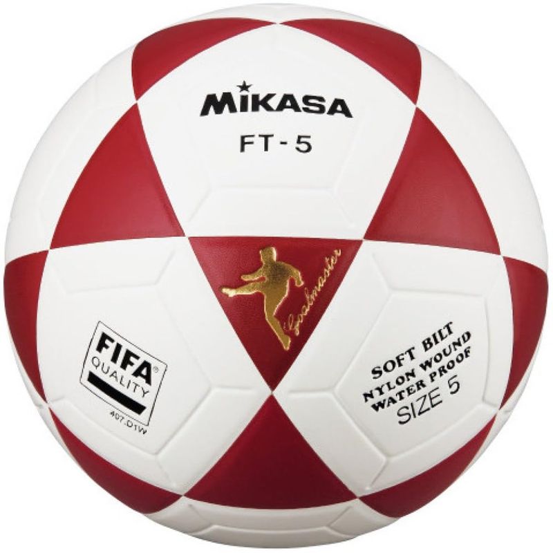 PELOTA DE FUTVOLEI MIKASA ROJO CON BLANCO NR6