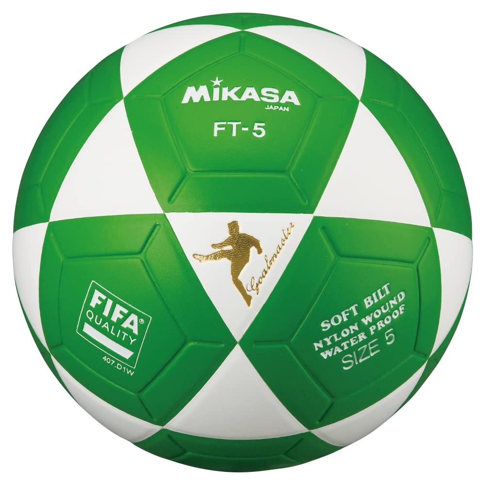 PELOTA DE FUTVOLEI MIKASA VERDE CON BLANCO NR4
