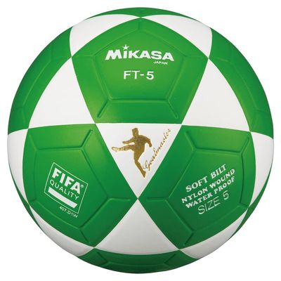 PELOTA DE FUTVOLEI MIKASA VERDE CON BLANCO NR4