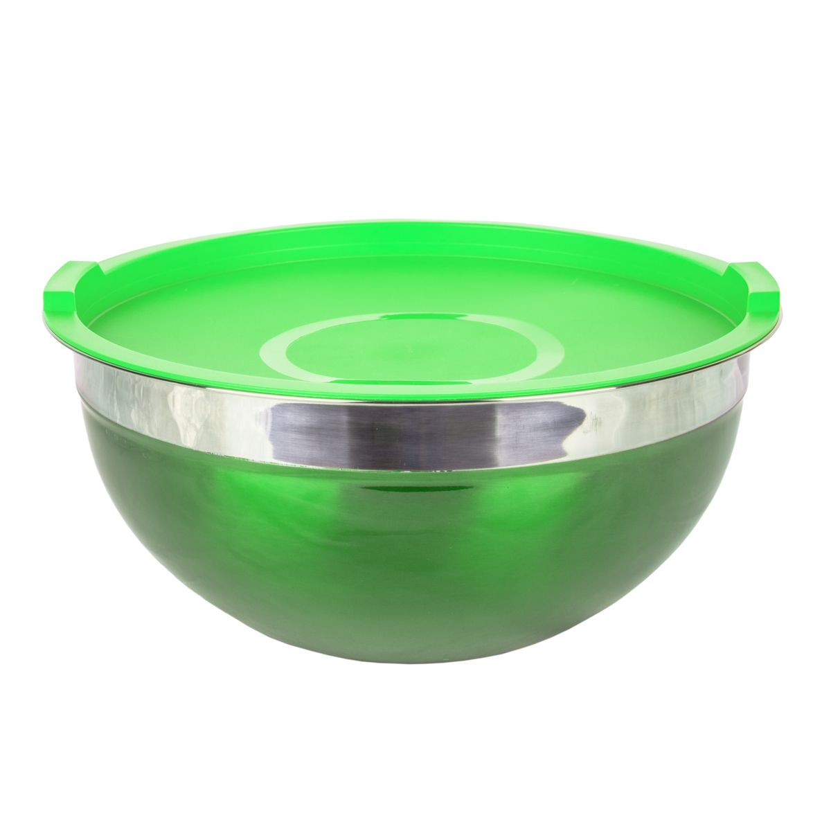 BOWL DE ACERO INOXIDABLE FONDO PREMIUM 24CM COLORIDO