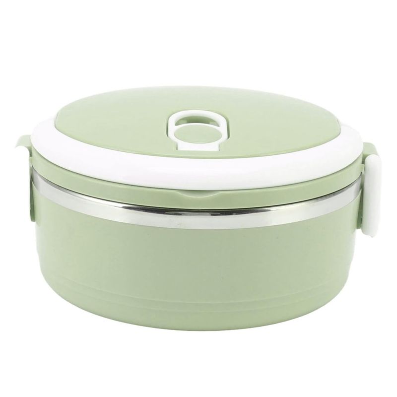 VIANDA TERMICA DE 1 PIEZA COLOR VERDE
