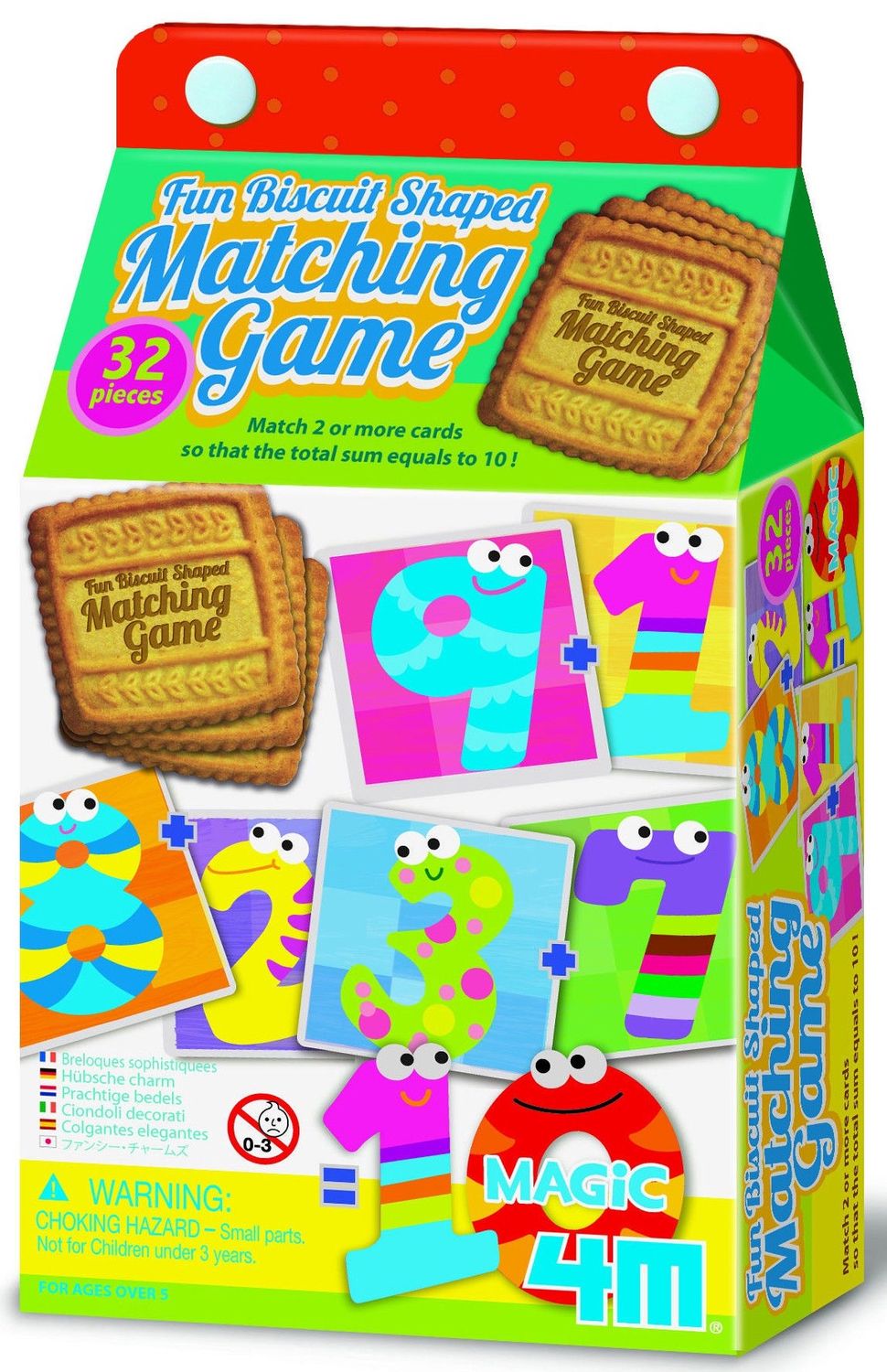  FUN BISCUIT SHAPED MATCHING GAME 