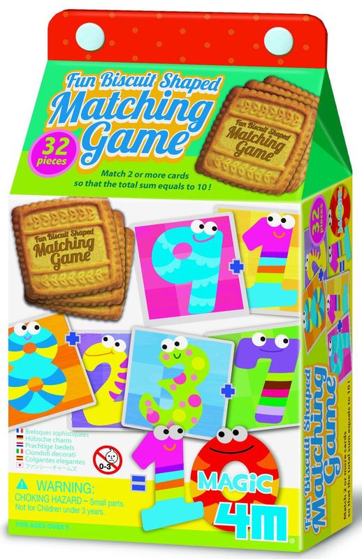  FUN BISCUIT SHAPED MATCHING GAME 