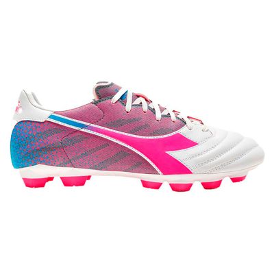 CALZADO DE FUTBOL DIADORA ELITE BLANCO ROSA US 8 M